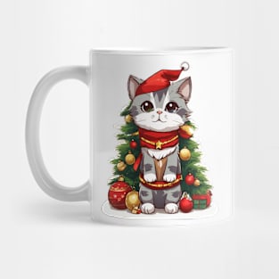 Cute Christmas Cat Mug